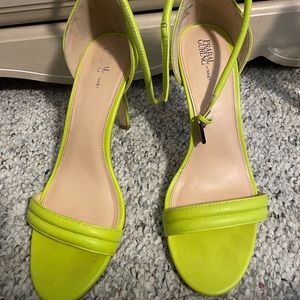 Prabal Gurung for Target bright yellow heels